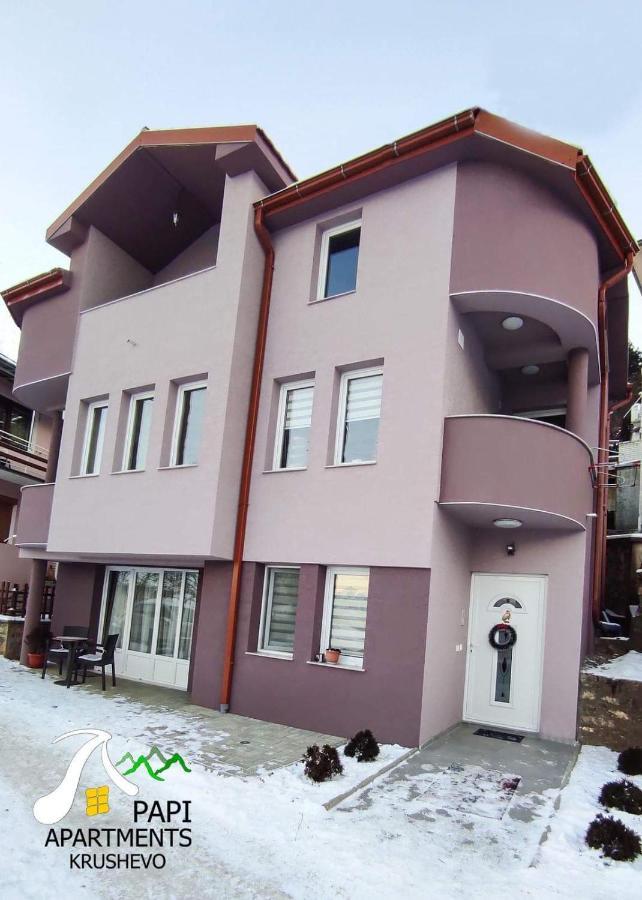 Papi Apartments Kruševo Dış mekan fotoğraf